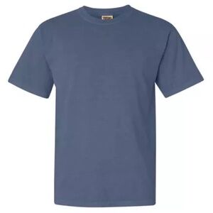 COMFORT COLORS T-SHIRT (1717) ADULT SMALL - BLUE JEAN - NEW